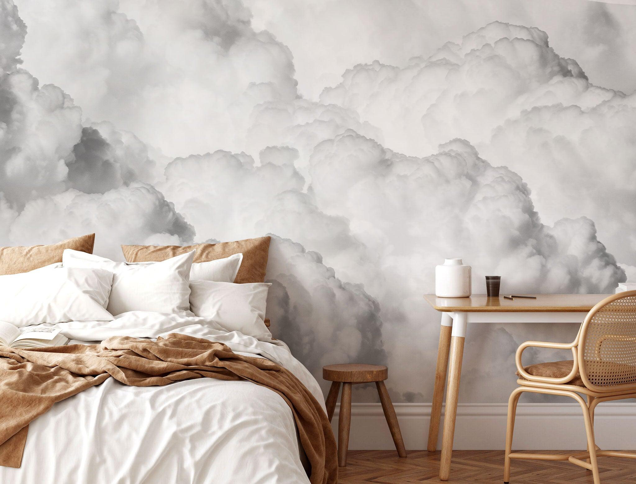 Cumulus Clouds Wall Mural-Wall Mural-Eazywallz