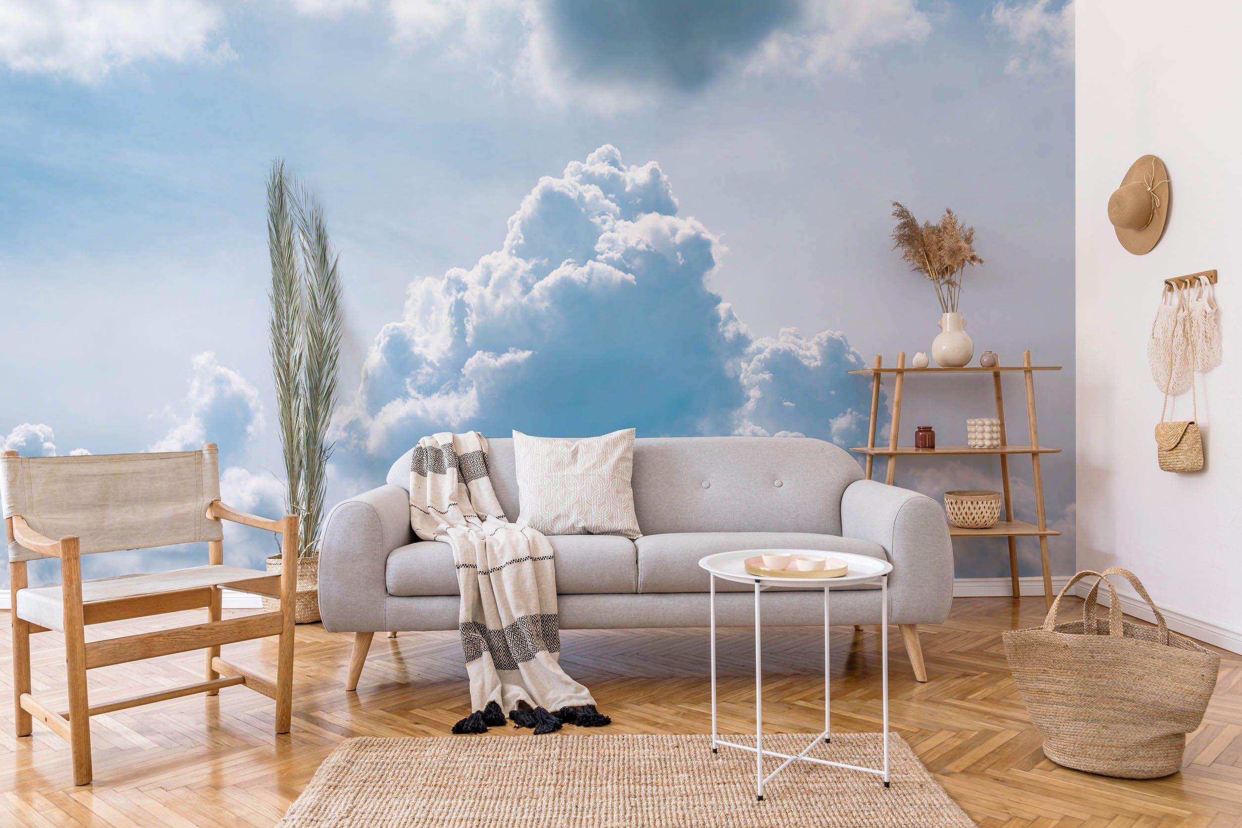 Cumulus Clouds Wall Mural-Wall Mural-Eazywallz