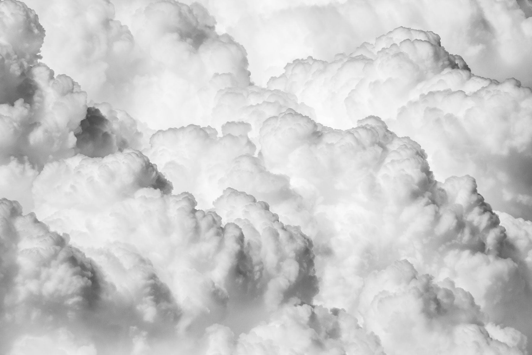 Cumulus Clouds Wall Mural-Wall Mural-Eazywallz