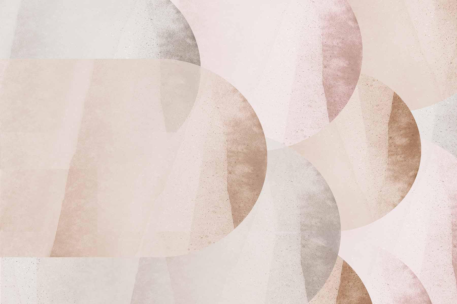 Dark Creme Abstract 2 Wall Mural-Wall Mural-Eazywallz