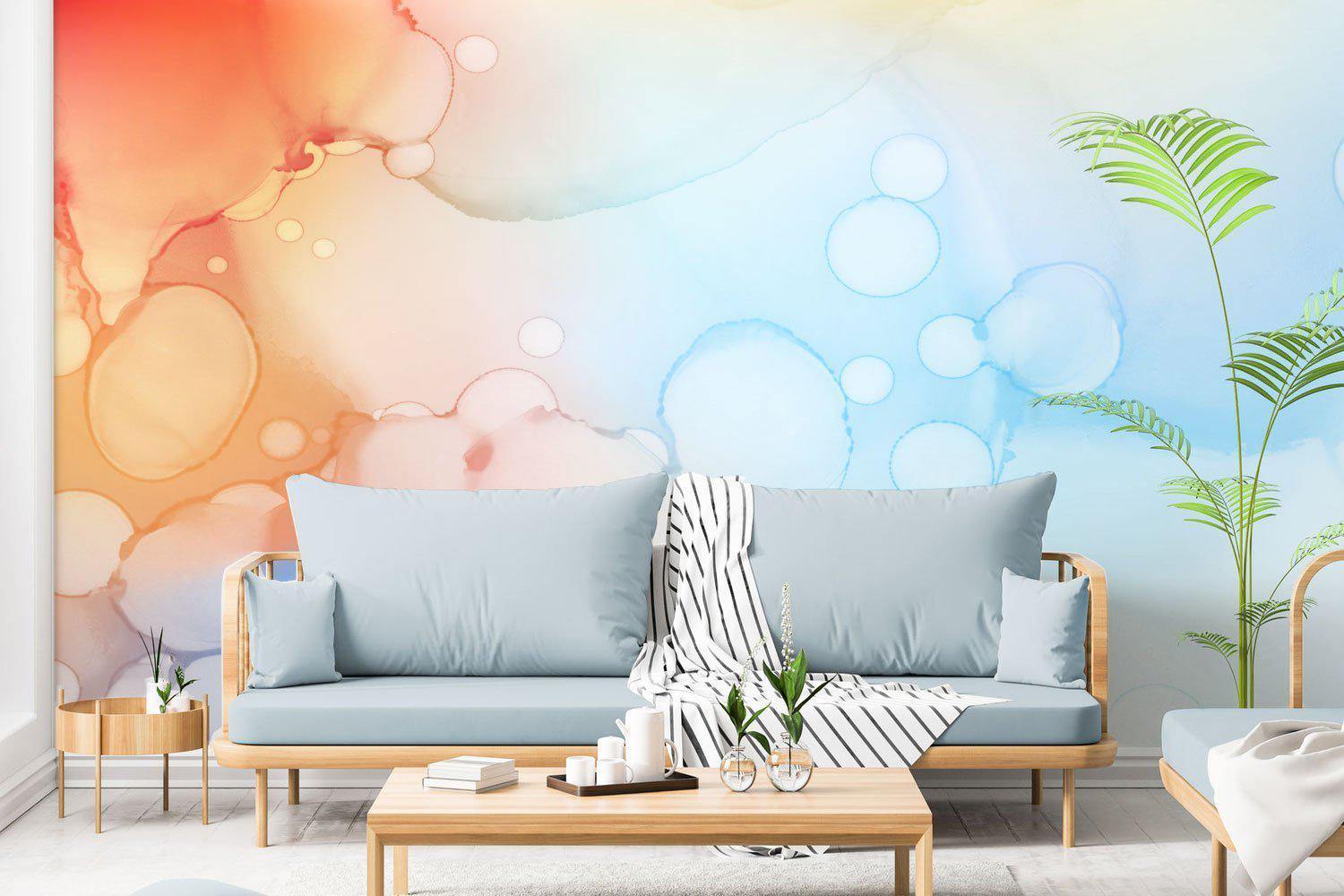 Deep Sky Ink Utopia Wall Mural-Wall Mural-Eazywallz