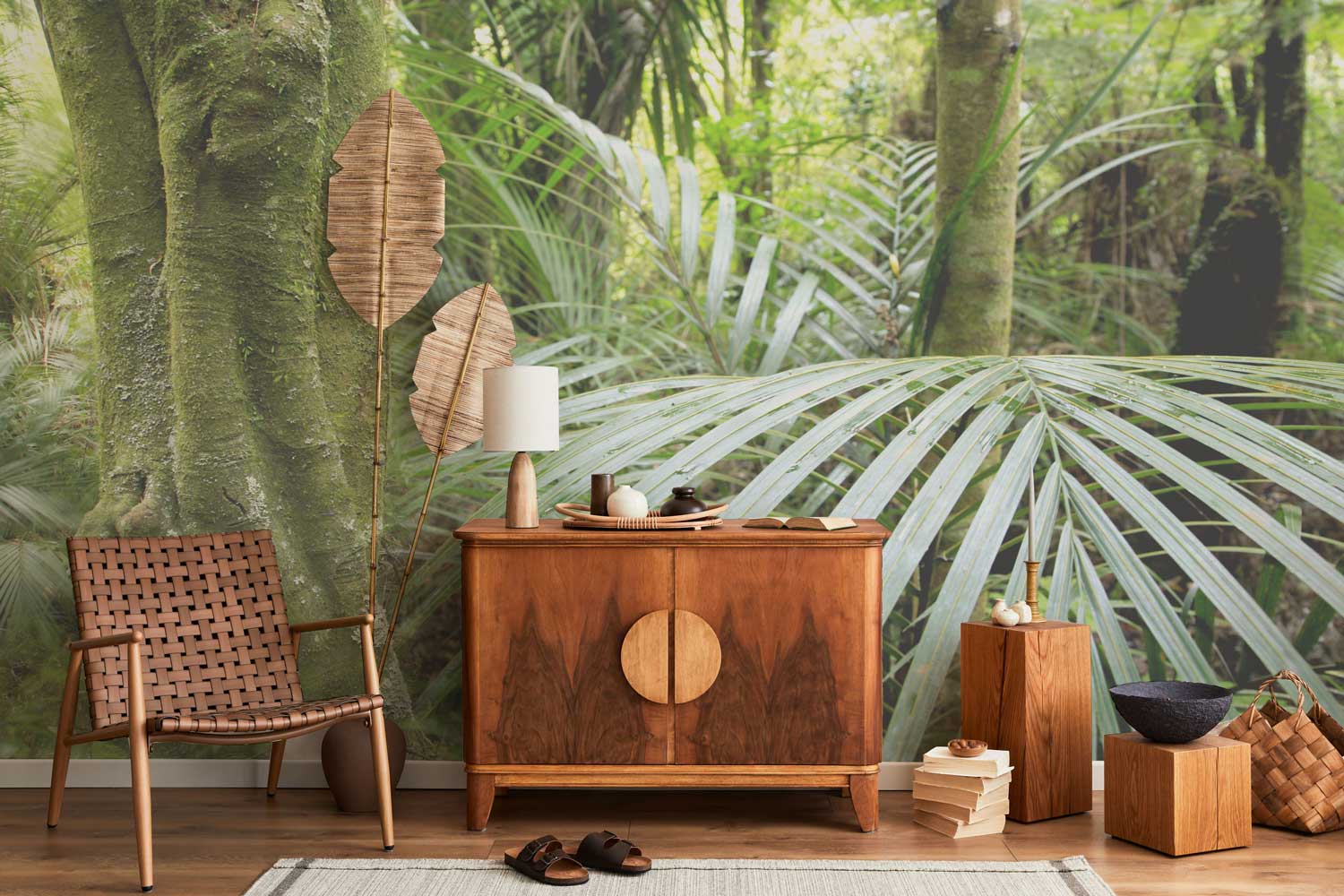 Dense tropical forest Wall Mural-Wall Mural-Eazywallz