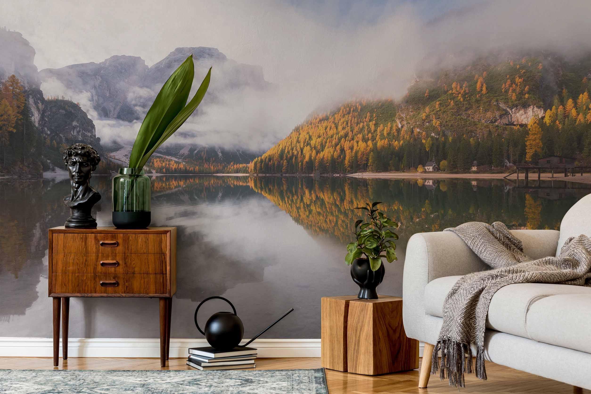 Dolomites Landscape Wall Mural-Wall Mural-Eazywallz