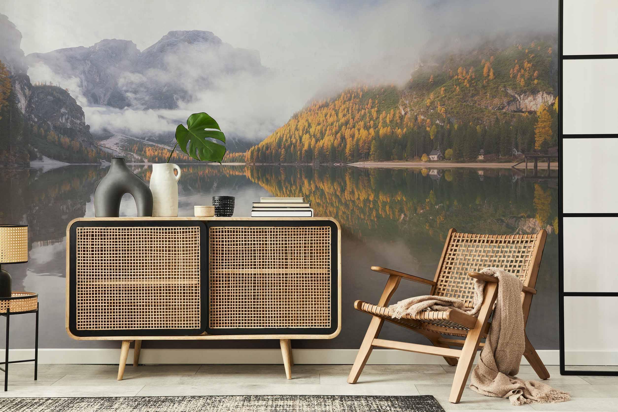 Dolomites Landscape Wall Mural-Wall Mural-Eazywallz