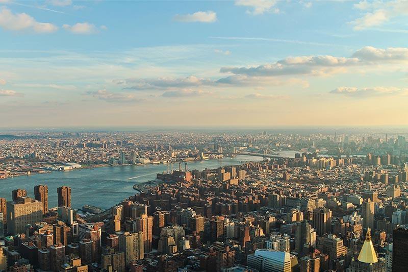 Downtown Manhattan Wall Mural-Wall Mural-Eazywallz