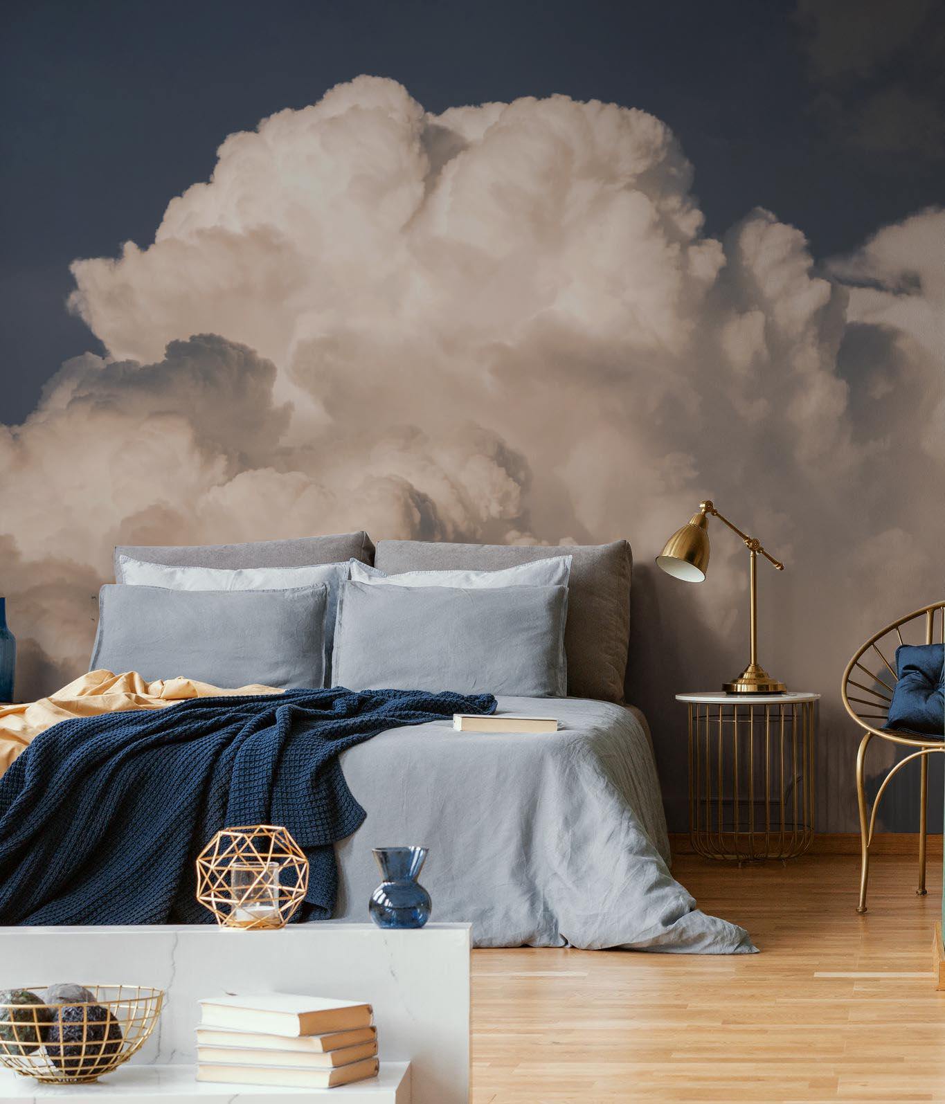 Dramatic Clouds Wall Mural-Wall Mural-Eazywallz