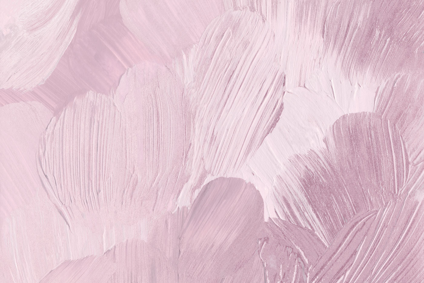 Lilac Paint Strokes Wall Mural