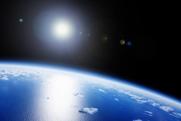 Earth from space Wall Mural-Wall Mural-Eazywallz