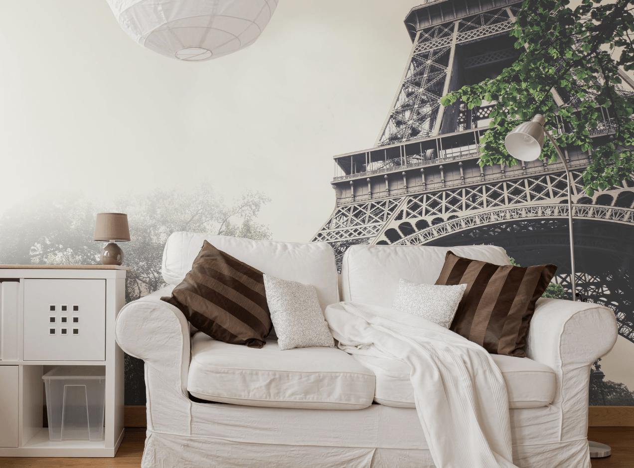 Eiffel Tower Close up Wall Mural-Wall Mural-Eazywallz