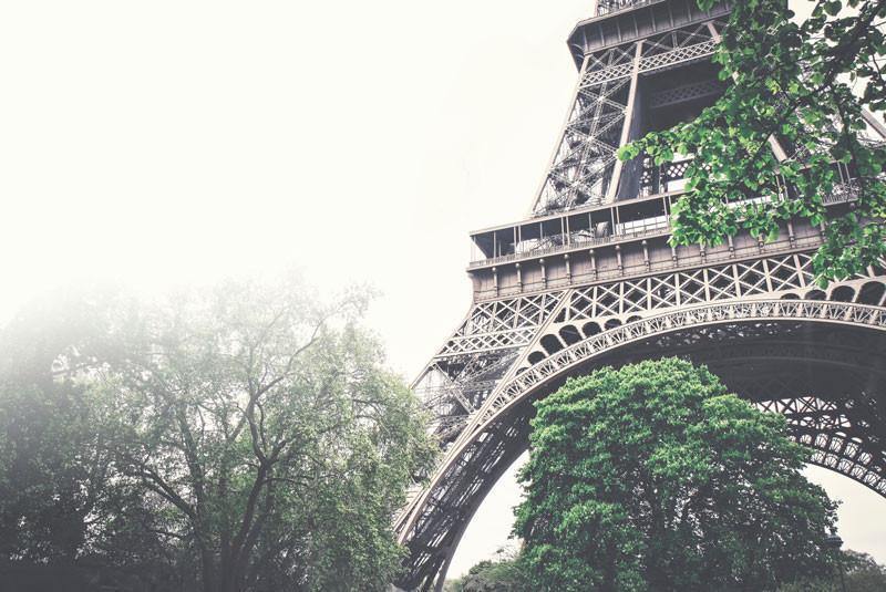 Eiffel Tower Close up Wall Mural-Wall Mural-Eazywallz