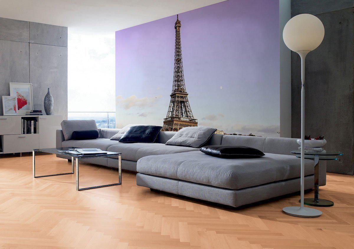 Eiffel Tower at Sunrise Wall Mural-Wall Mural-Eazywallz