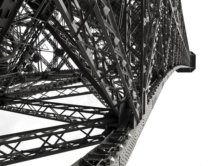 Eiffel Tower detail, France Wall Mural-Wall Mural-Eazywallz