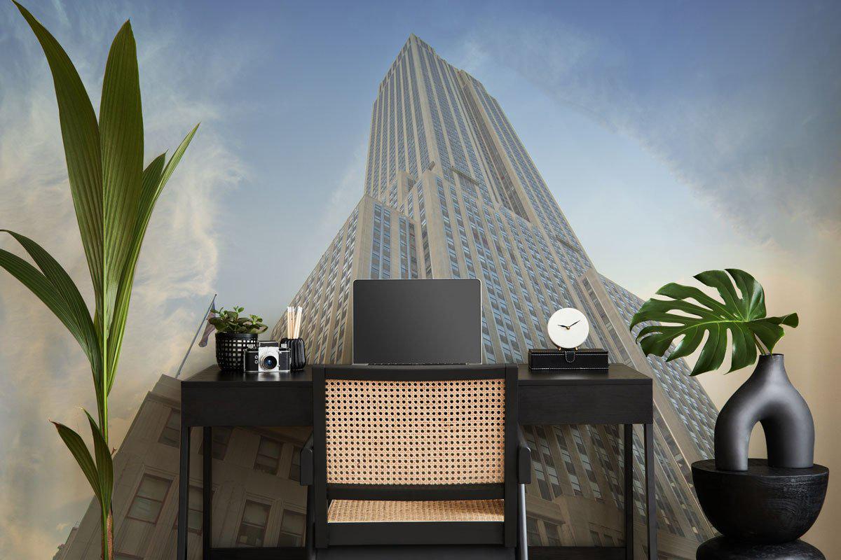 Empire State Building, USA Wall Mural-Wall Mural-Eazywallz