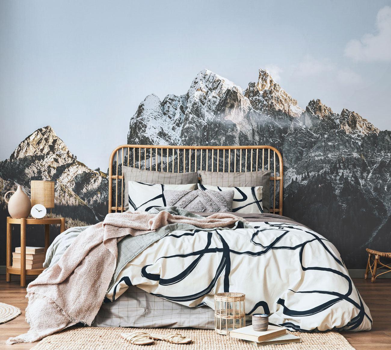 European Mountains 2 Wall Mural-Wall Mural-Eazywallz