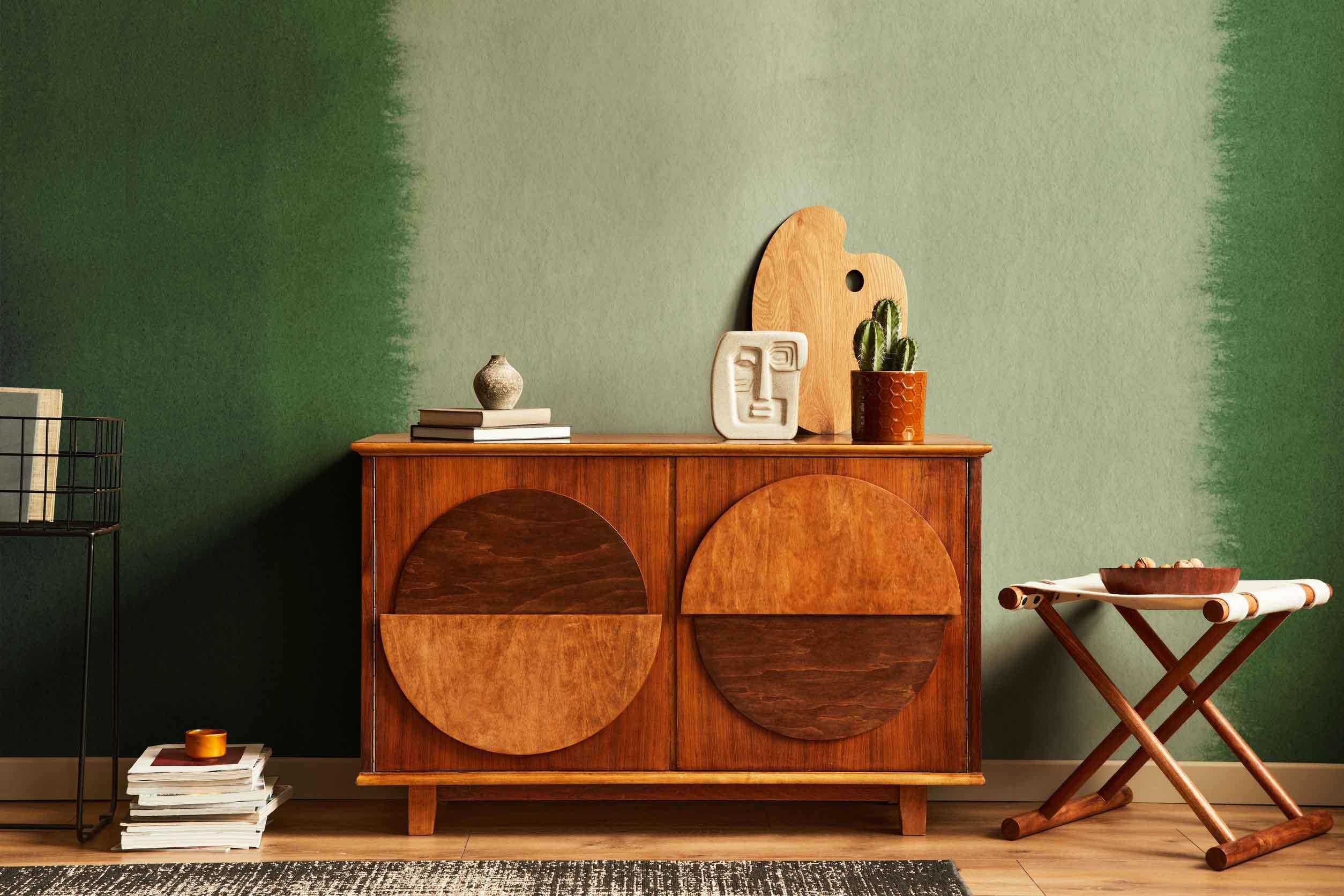 Everglades Color Block Wall Mural-Wall Mural-Eazywallz