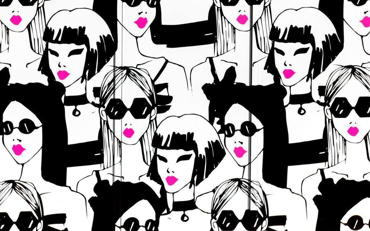 Fashion Street Art Wall Mural-Wall Mural-Eazywallz