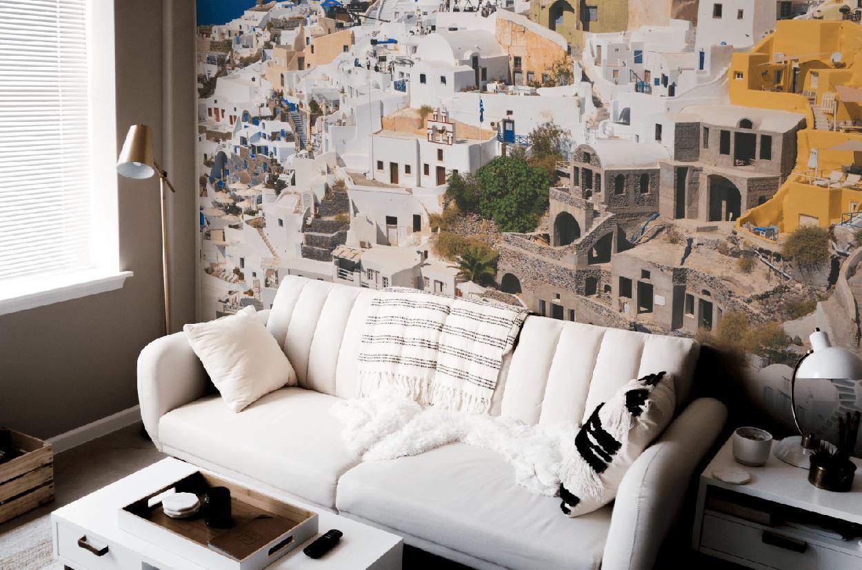 Fira, Greece Wall Mural-Wall Mural-Eazywallz