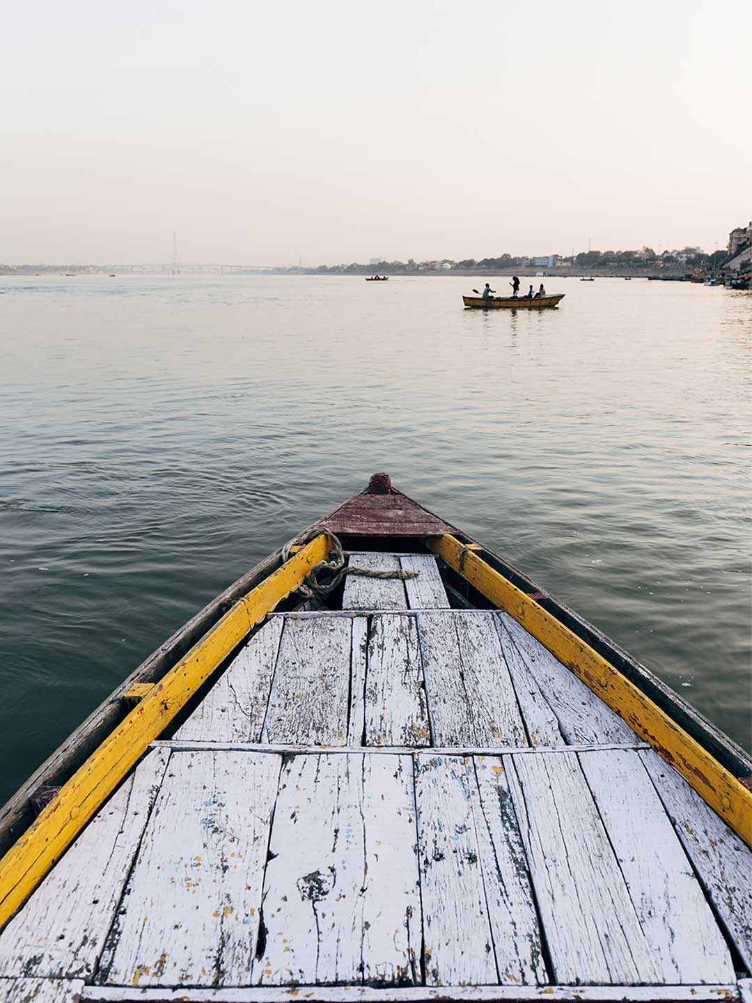 Fishing Boat View Wall Mural-Wall Mural-Eazywallz