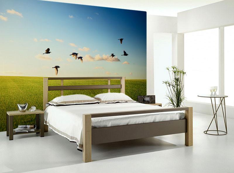 Flying Birds Wall Mural-Wall Mural-Eazywallz