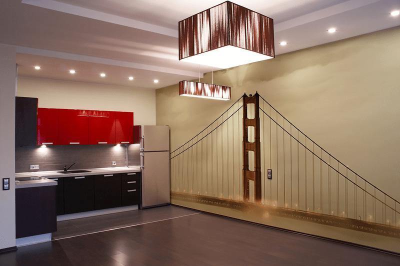 Foggy Golden Gate Bridge Wall Mural-Wall Mural-Eazywallz