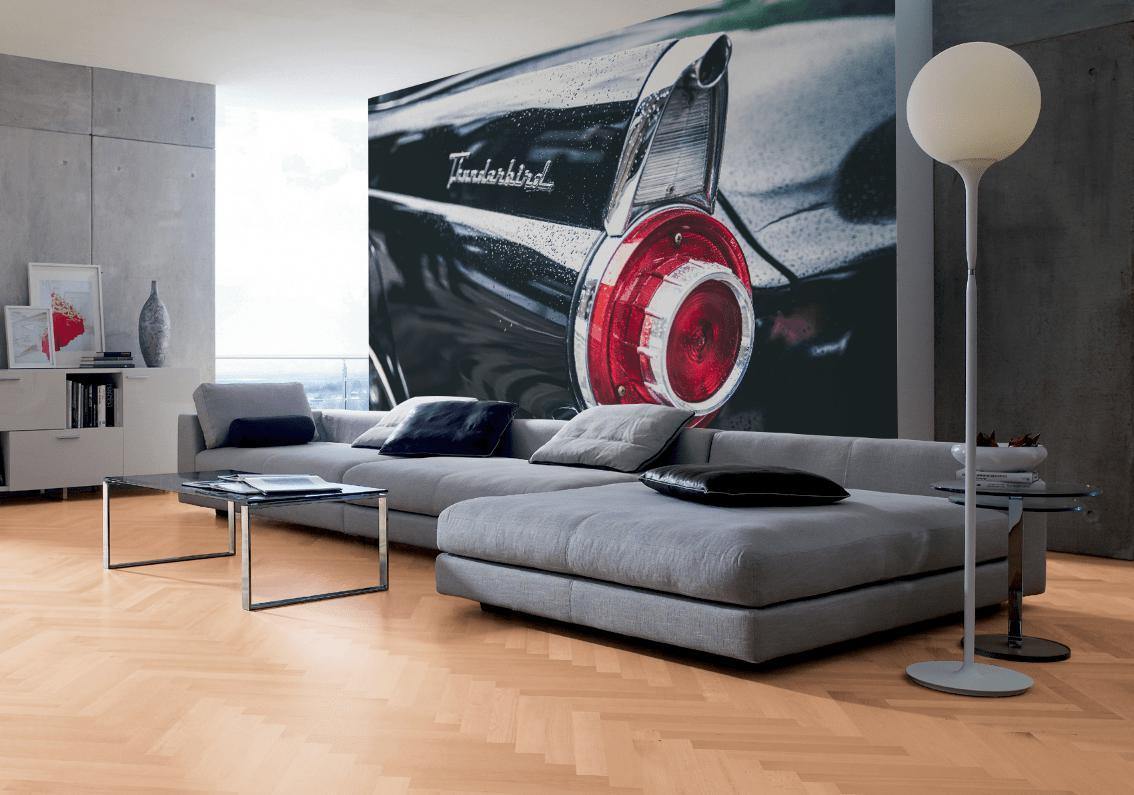 Ford Thunderbird Wall Mural-Wall Mural-Eazywallz