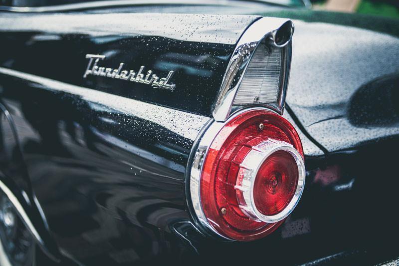 Ford Thunderbird Wall Mural-Wall Mural-Eazywallz
