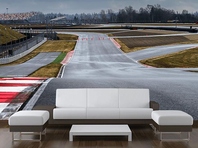 Formula Race Track Wall Mural-Wall Mural-Eazywallz