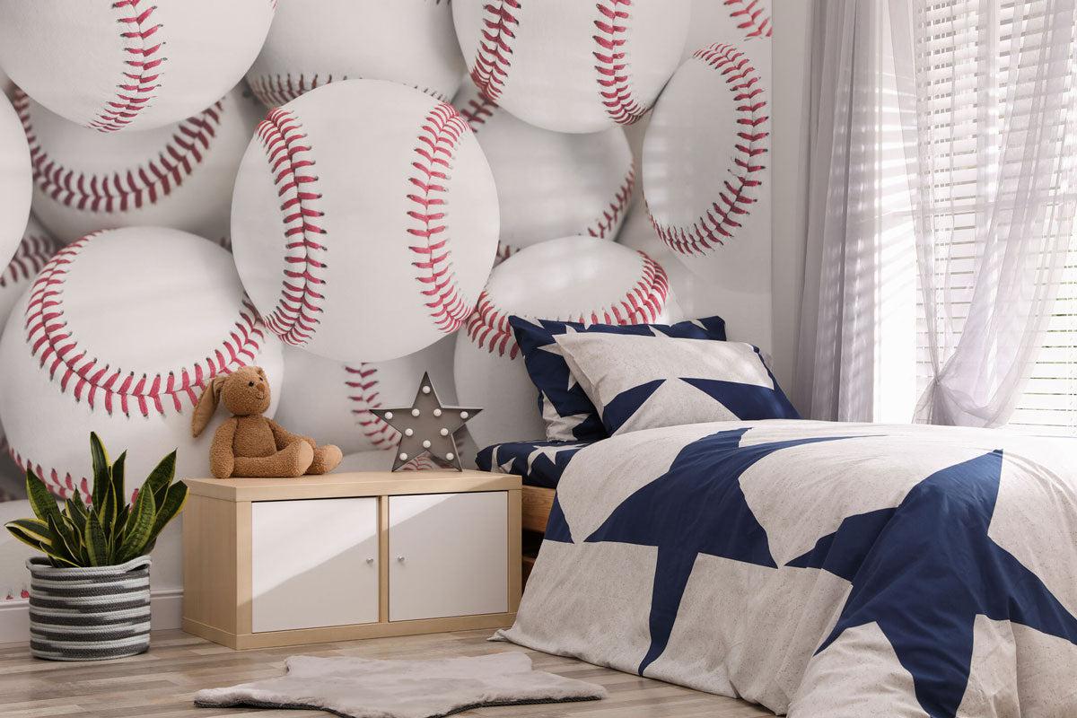Fresh Baseballs 2 Wall Mural-Wall Mural-Eazywallz