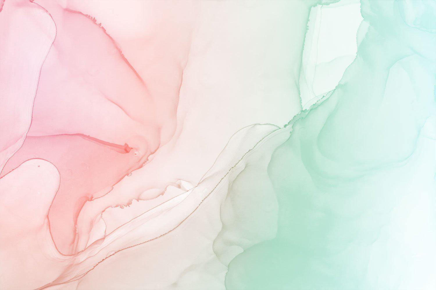 Frozen Pink Ink Utopia Wall Mural-Wall Mural-Eazywallz