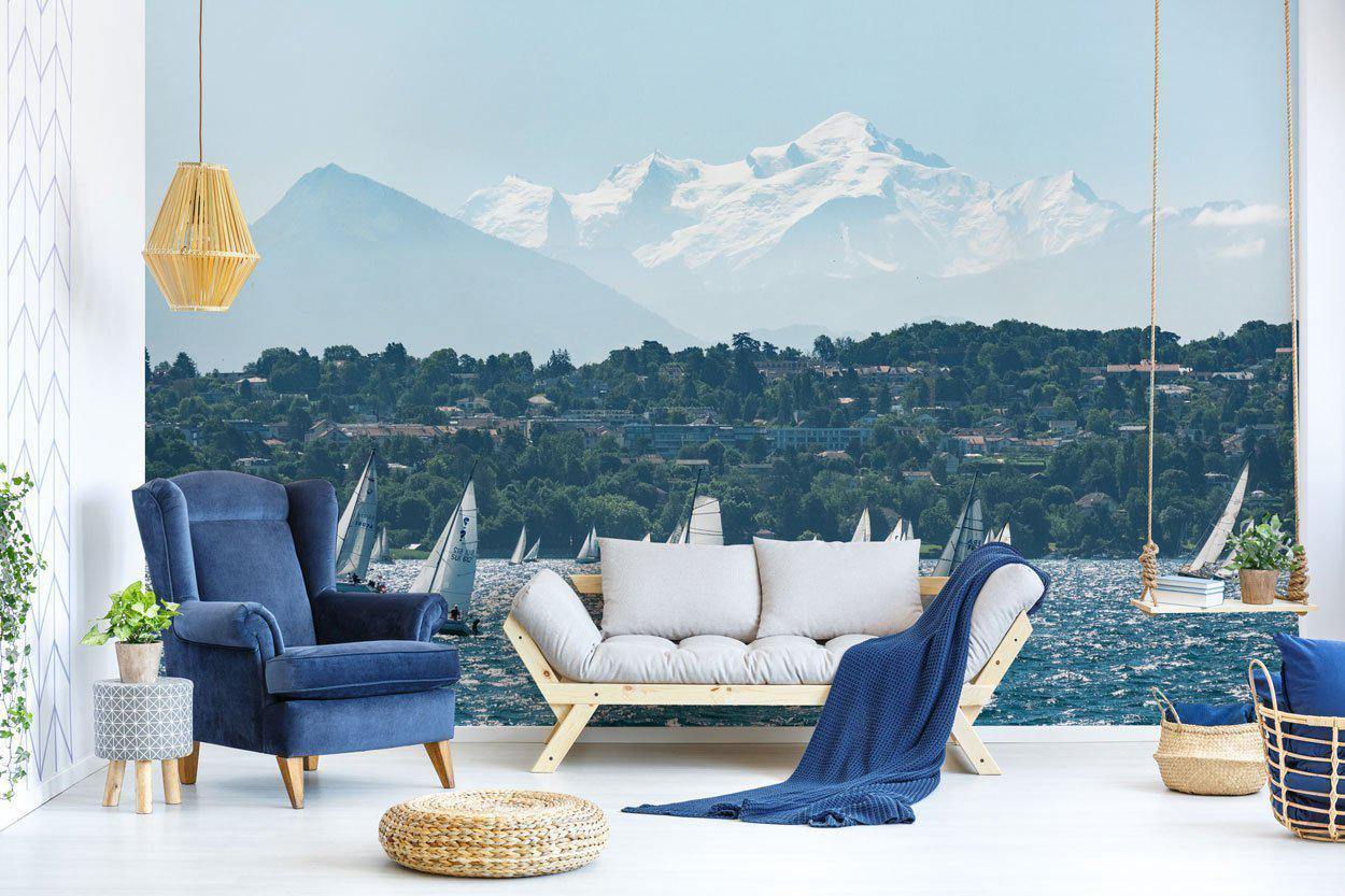 Geneva Boat Racing Wall Mural-Wall Mural-Eazywallz