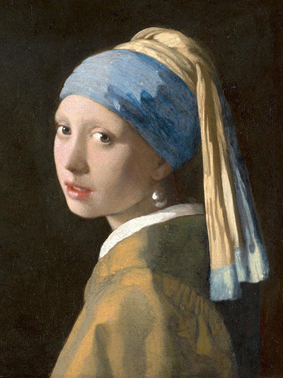 Girl with a Pearl Earring Wall Mural-Wall Mural-Eazywallz