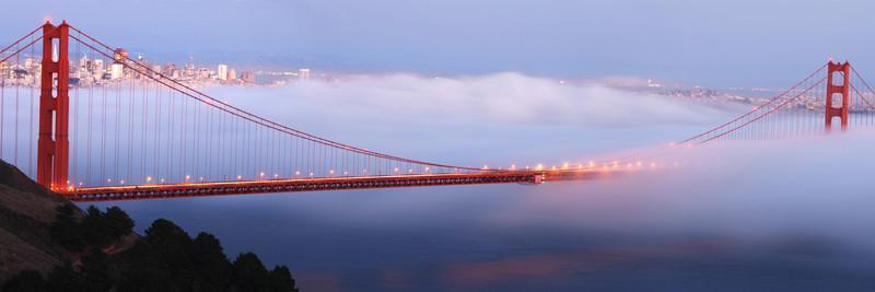 Golden Gate Bridge Panorama Wall Mural-Wall Mural-Eazywallz