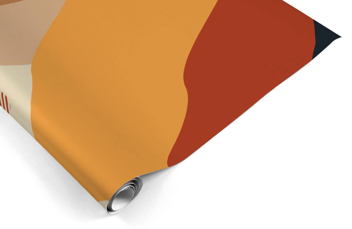 Grand Abstract Mountain Valley Wall Mural-Wall Mural-Eazywallz