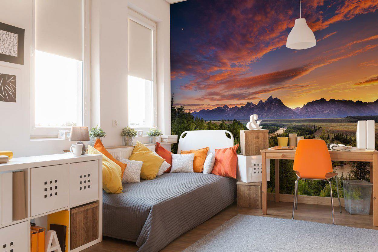Grand Teton Wall Mural-Wall Mural-Eazywallz