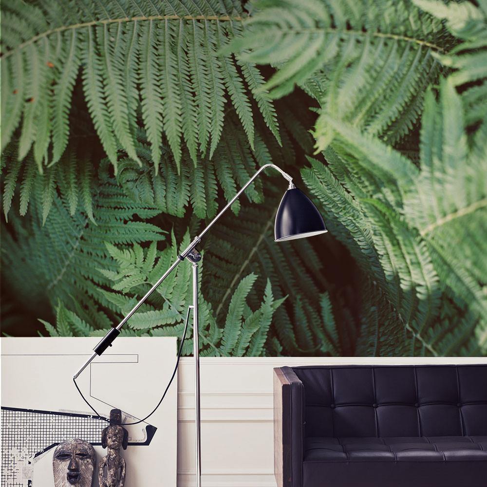 Green Plants in Morning Wall Mural-Wall Mural-Eazywallz