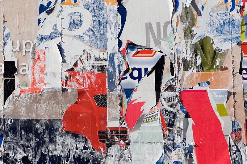 Grunge Poster Wall Mural-Wall Mural-Eazywallz