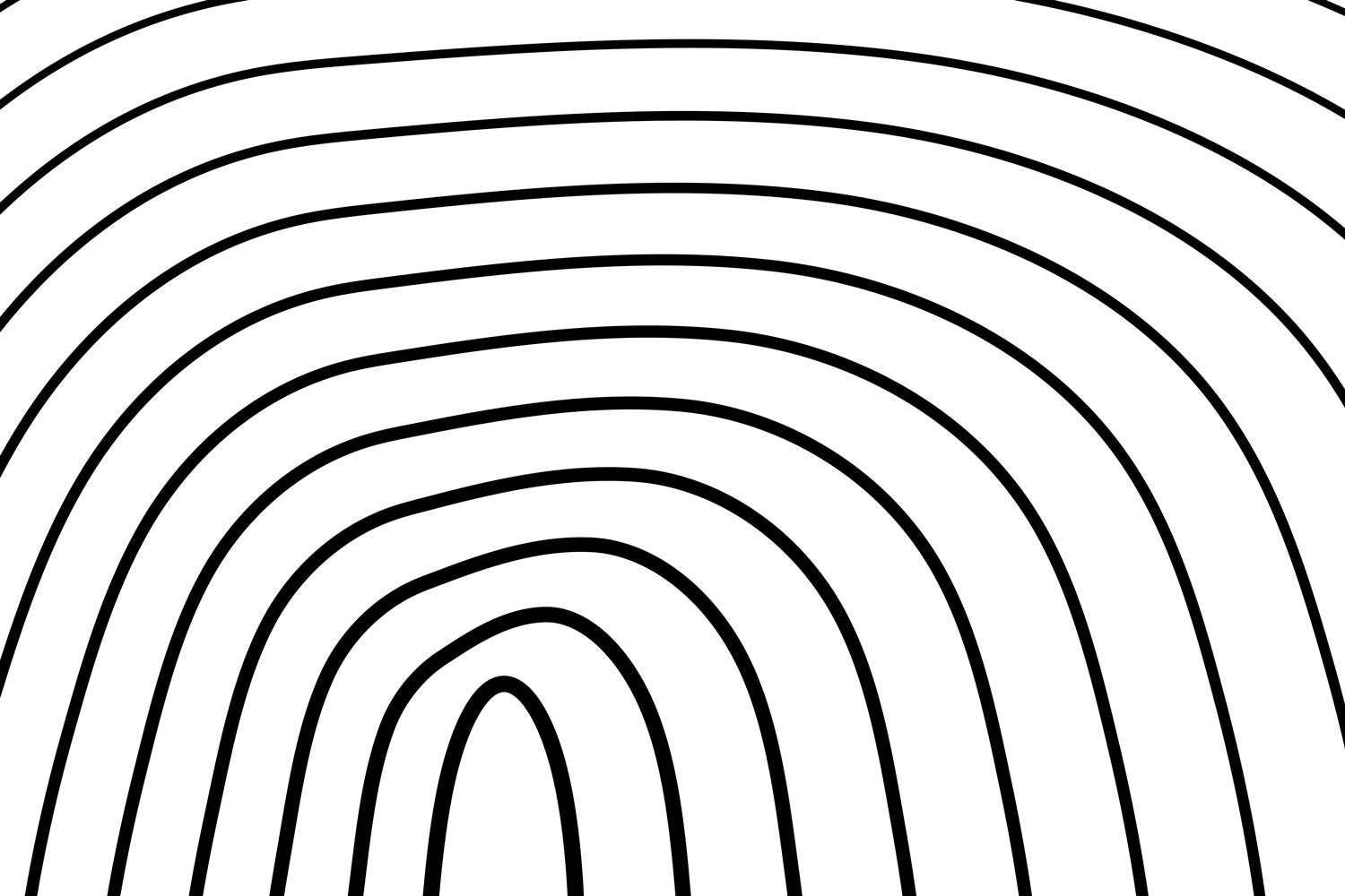 Hand Drawn Lines 2 Wall Mural-Wall Mural-Eazywallz