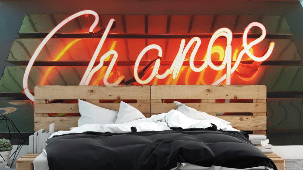 Highlighted Change Wall Mural-Wall Mural-Eazywallz