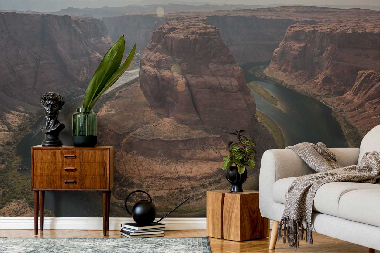 Horse Shoe Bend Wall Mural-Wall Mural-Eazywallz