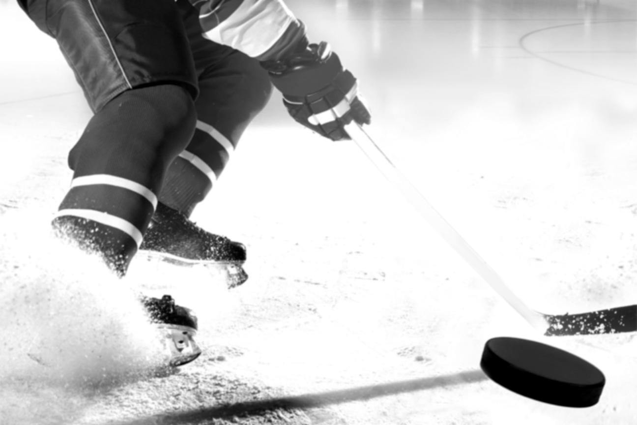 Ice Hockey Action Wall Mural-Wall Mural-Eazywallz