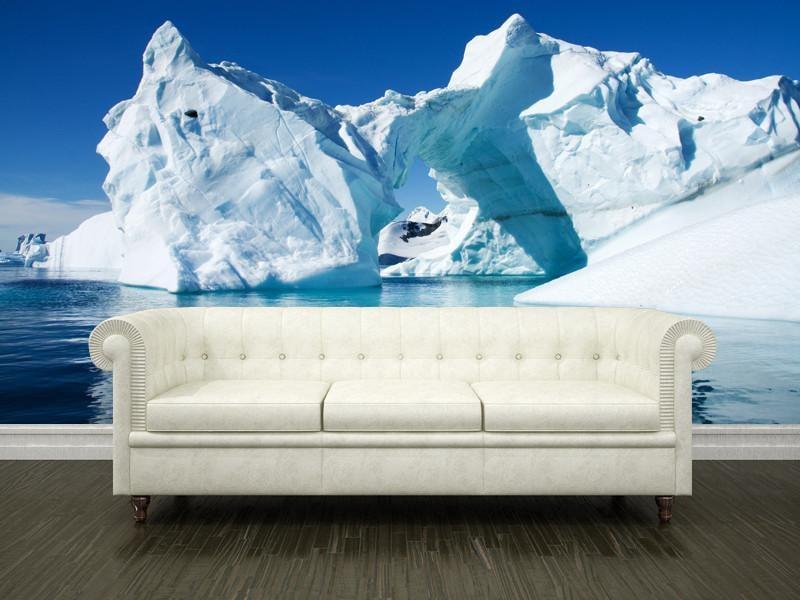 Iceberg in Antarctica Wall Mural-Wall Mural-Eazywallz