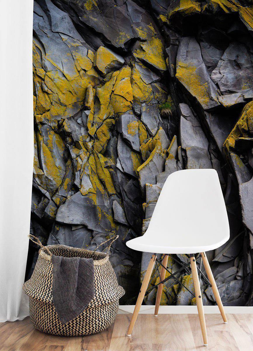 Icelandic Rocks Wall Mural-Wall Mural-Eazywallz