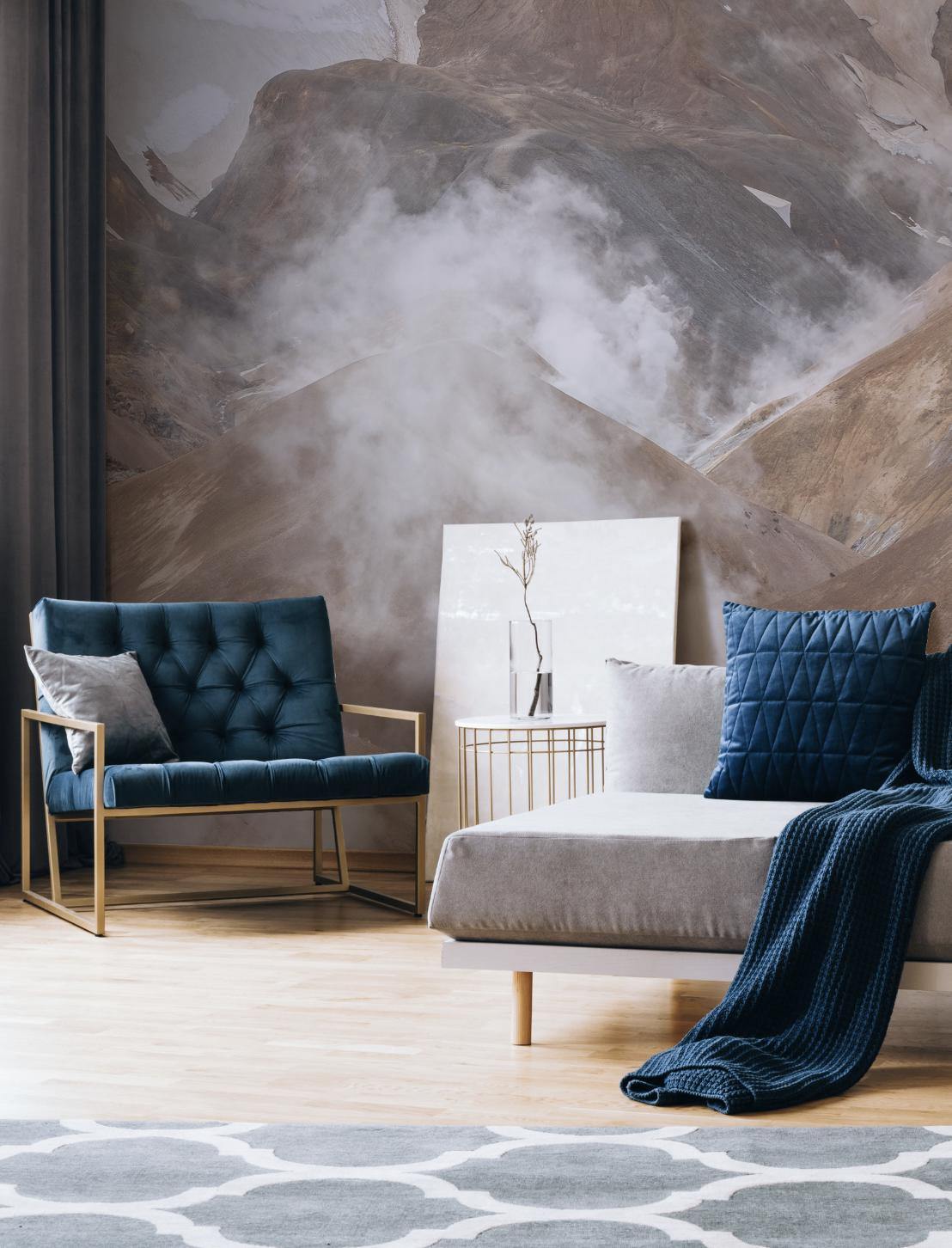 Icelandic Valley Wall Mural-Wall Mural-Eazywallz