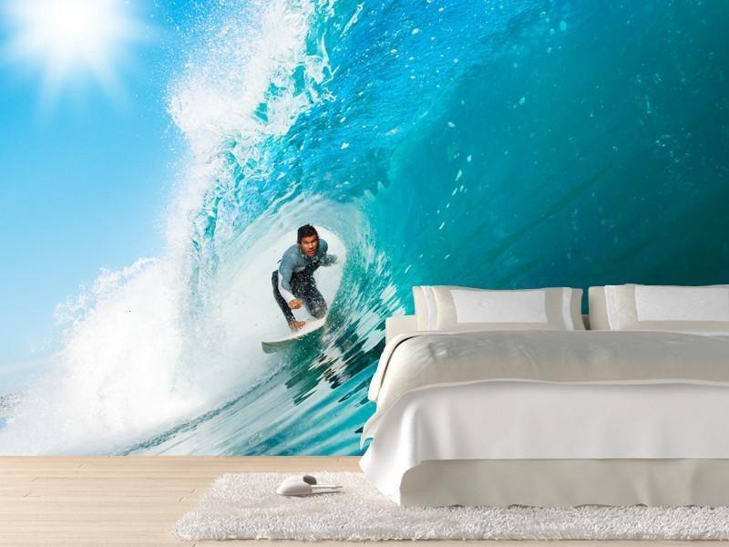 In the tube Wall Mural-Wall Mural-Eazywallz