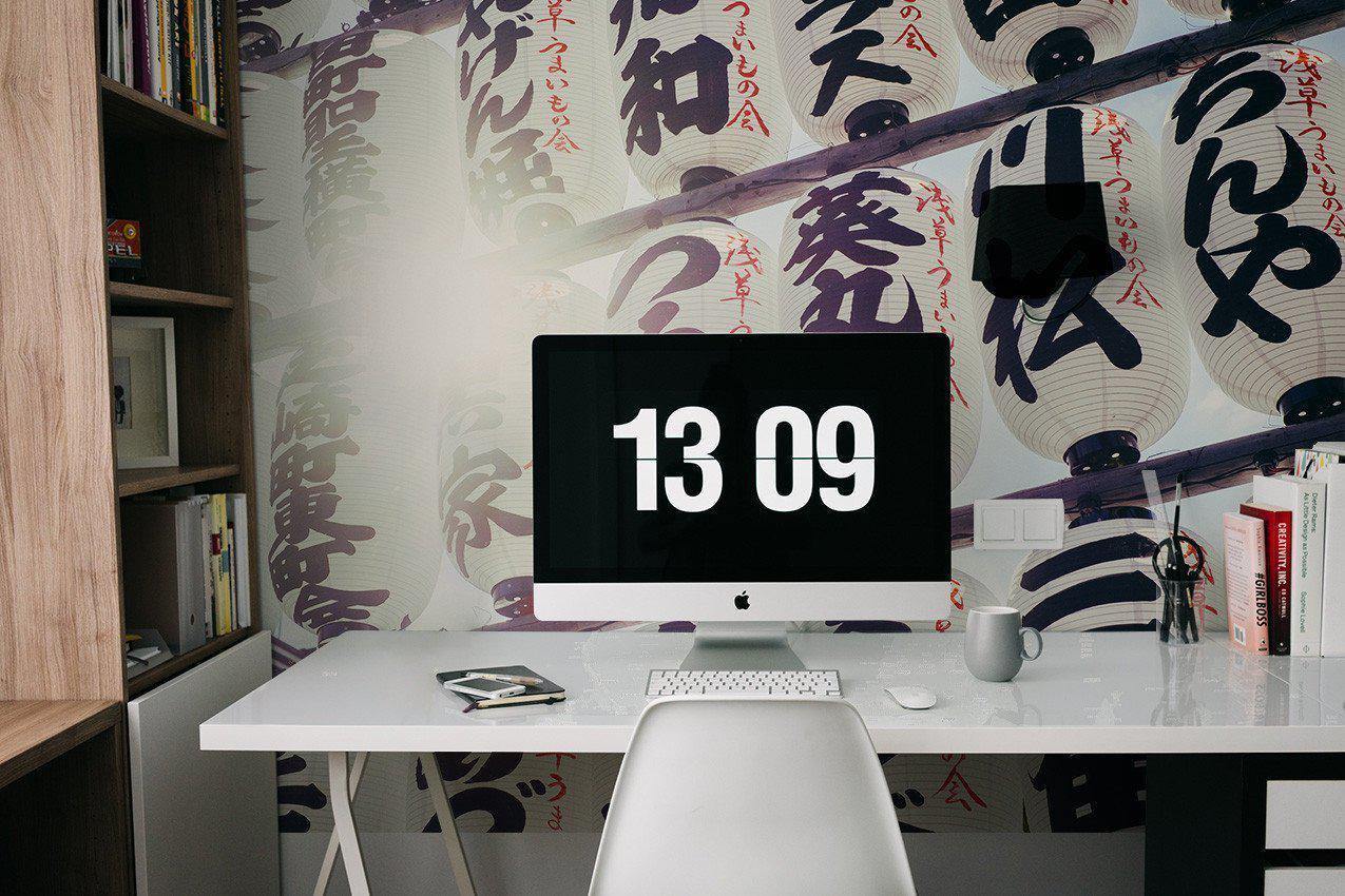 Japanese Paper Lantern Wall Mural-Wall Mural-Eazywallz