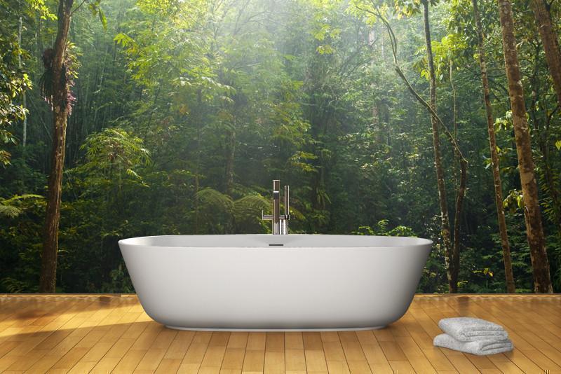 Jungle at dawn Wall Mural-Wall Mural-Eazywallz