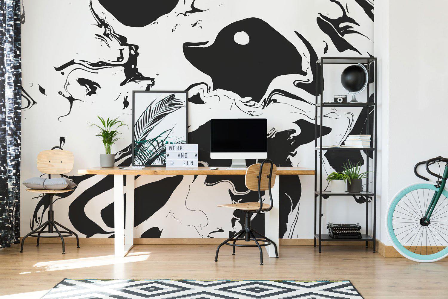 Liquid Marble Wallpaper Mural-Wall Mural-Eazywallz