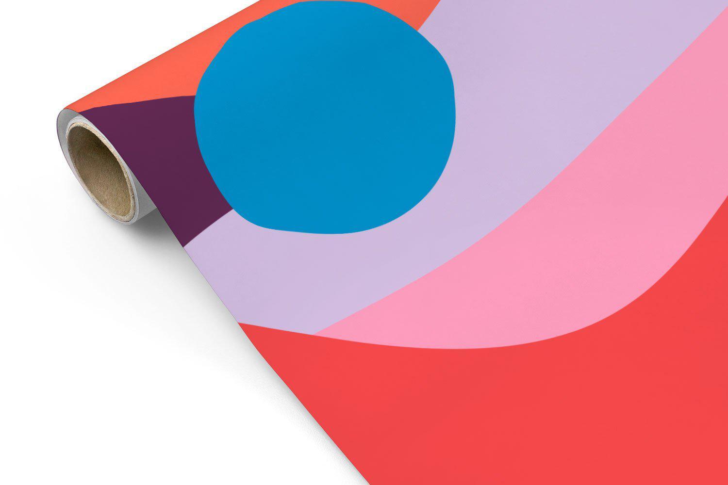 Lisbon Abstract Shapes Wall Mural-Wall Mural-Eazywallz