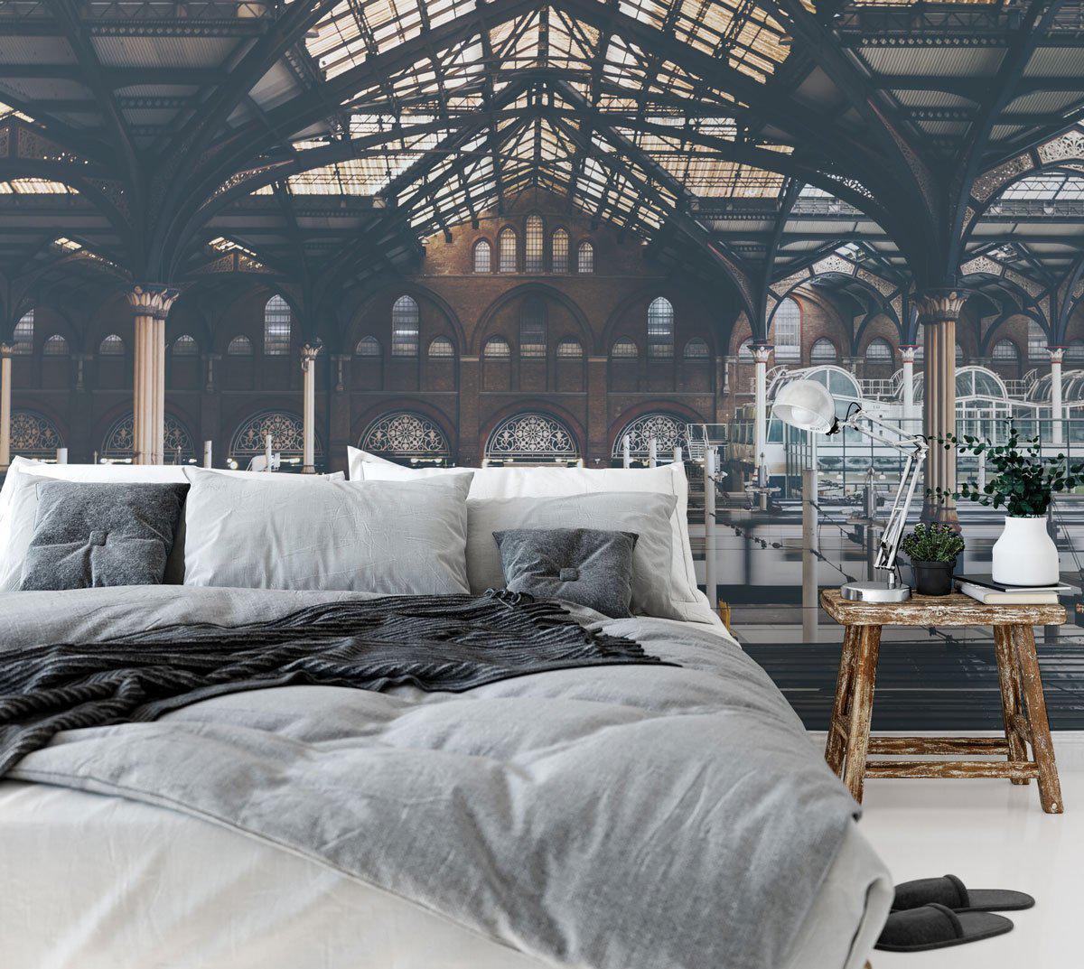 Liverpool Street Station Wall Mural-Wall Mural-Eazywallz