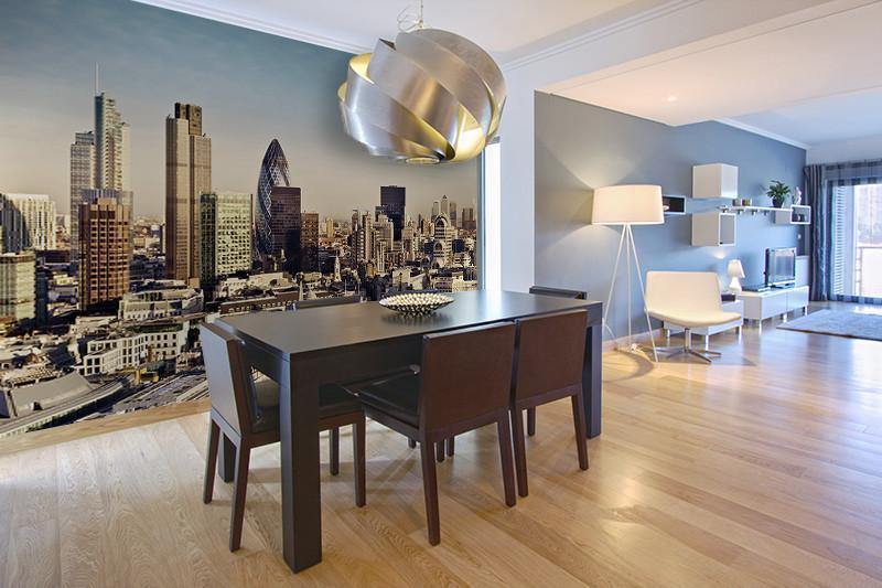 London Cityscape Wall Mural-Wall Mural-Eazywallz
